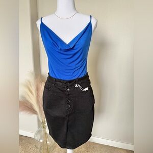 NWT Wax Jean - Black Skirt